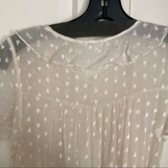 Button-down See-thru Coverup Midi Dress by For Love & Lemons - Picture 11 of 14